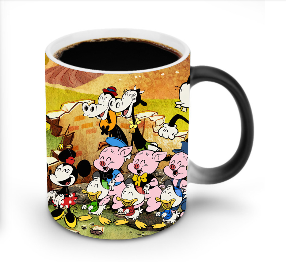 ミッキーマウス Mickey Mouse 温度変色マグカップ
