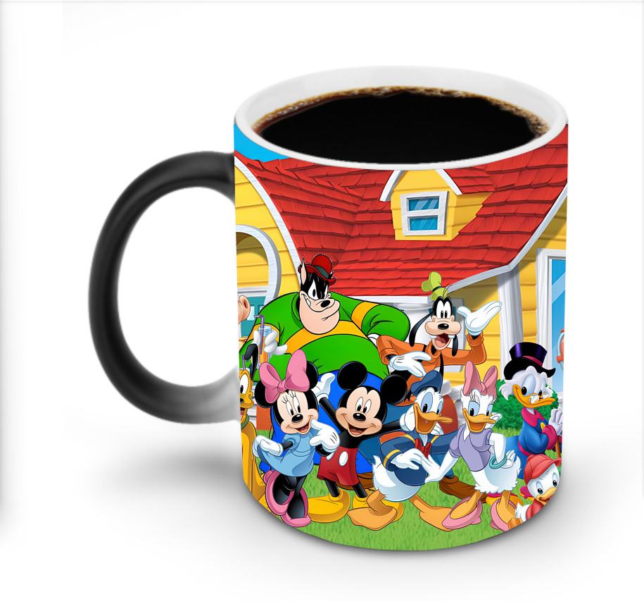 ミッキーマウス Mickey Mouse 温度変色マグカップ