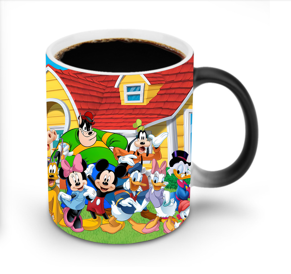 ミッキーマウス Mickey Mouse 温度変色マグカップ
