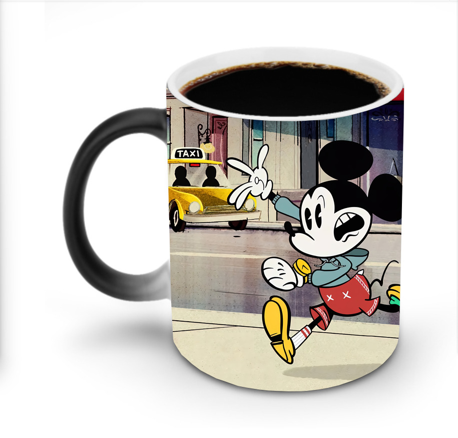 ミッキーマウス Mickey Mouse 温度変色マグカップ