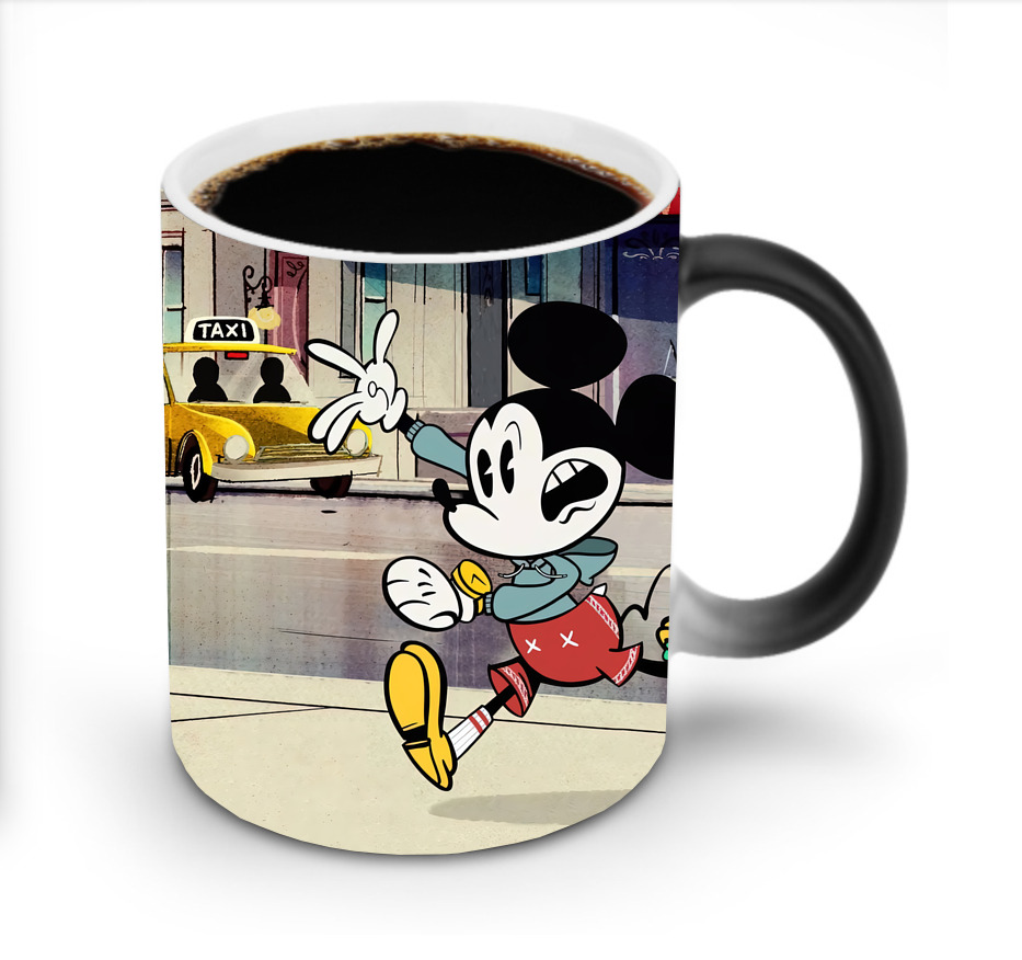 ミッキーマウス Mickey Mouse 温度変色マグカップ