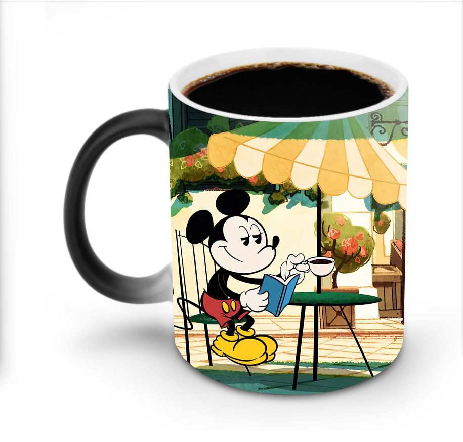 ミッキーマウス Mickey Mouse 温度変色マグカップ
