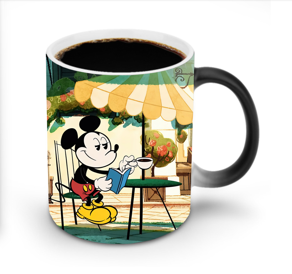 ミッキーマウス Mickey Mouse 温度変色マグカップ