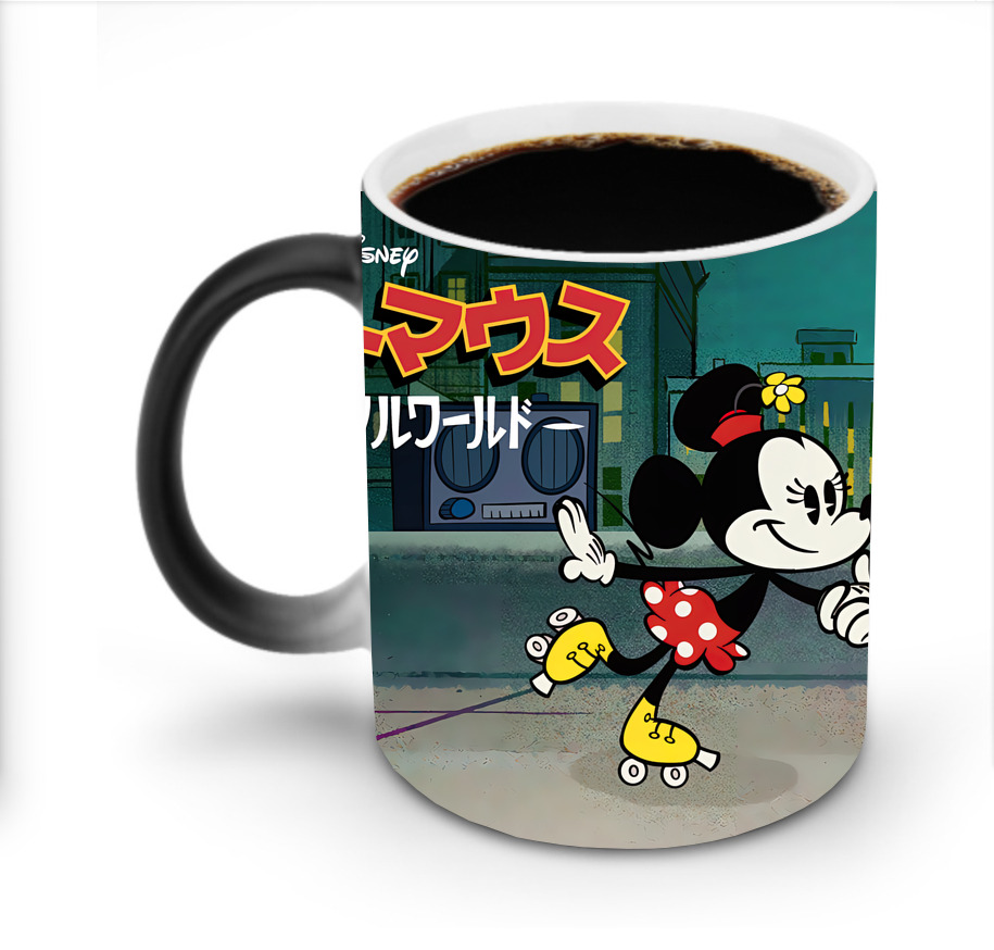 ミッキーマウス Mickey Mouse 温度変色マグカップ