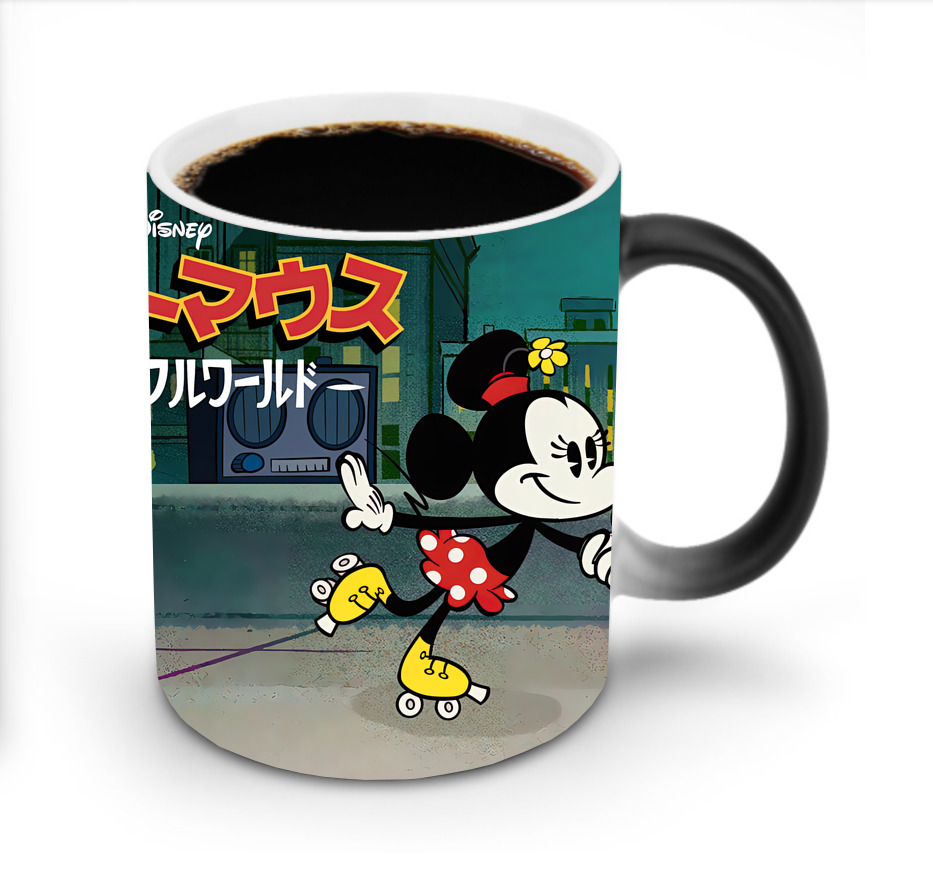 ミッキーマウス Mickey Mouse 温度変色マグカップ