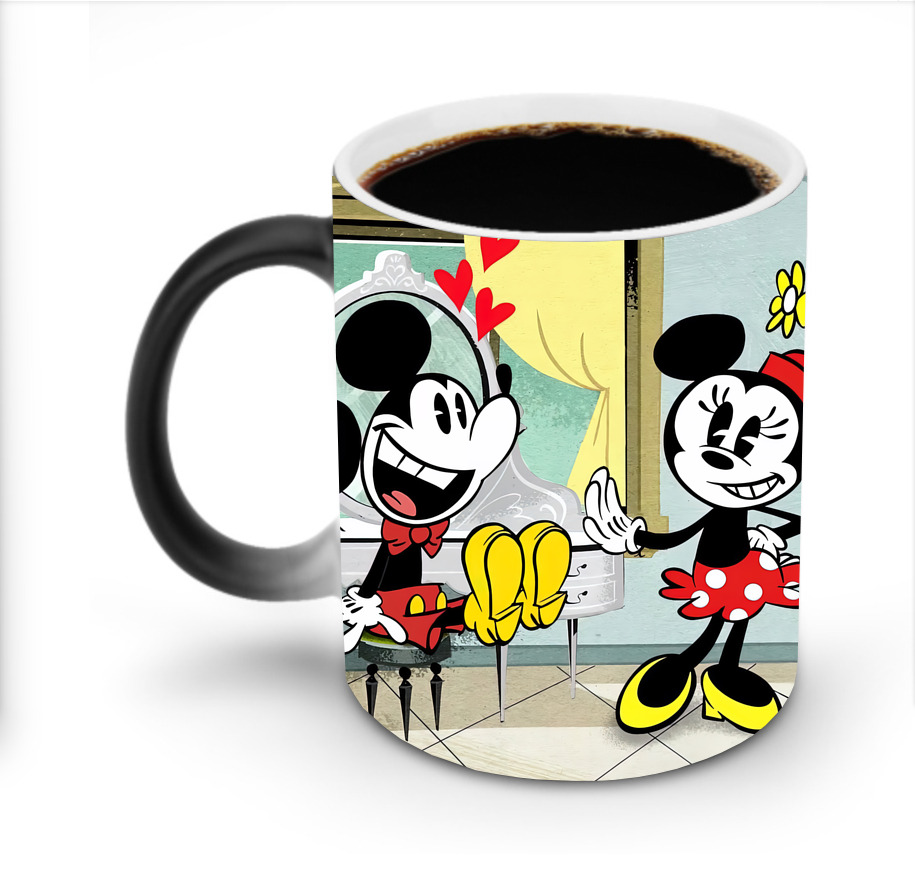 ミッキーマウス Mickey Mouse 温度変色マグカップ