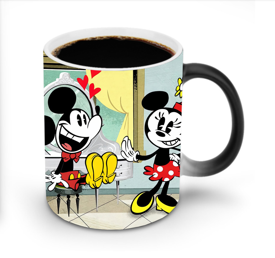 ミッキーマウス Mickey Mouse 温度変色マグカップ