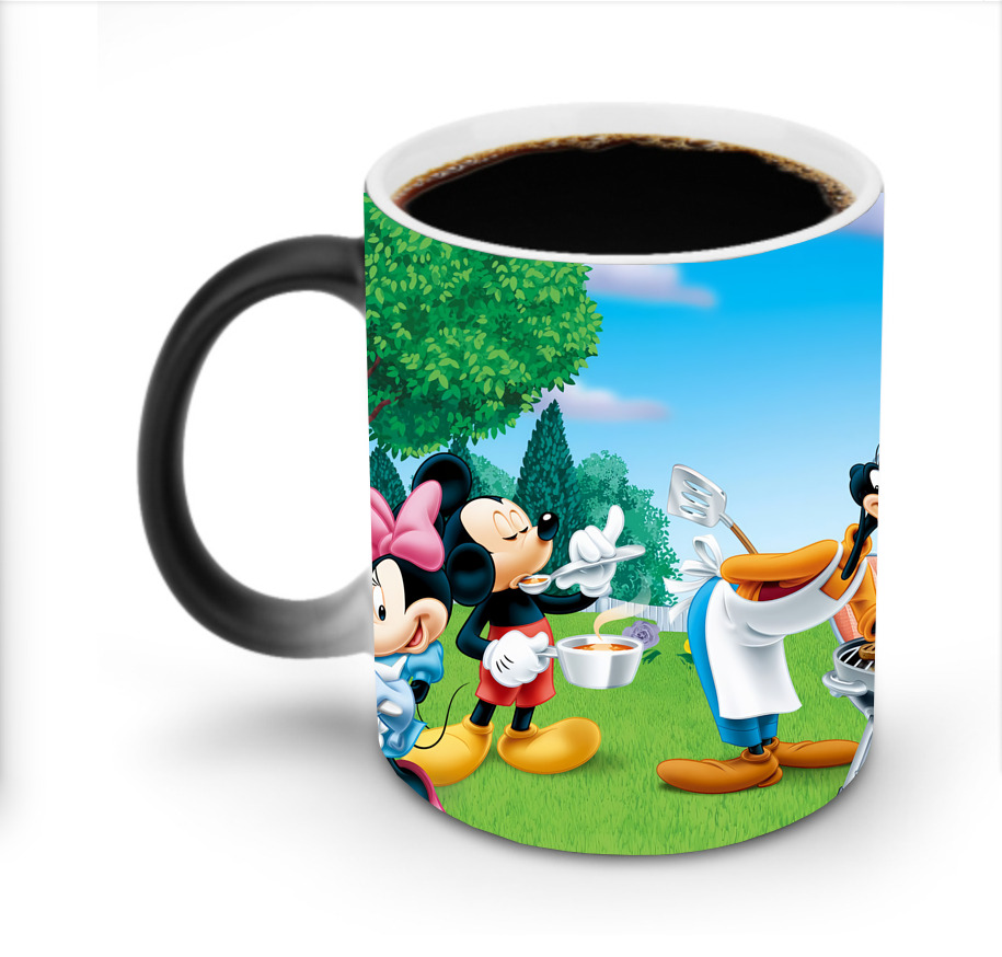 ミッキーマウス Mickey Mouse 温度変色マグカップ