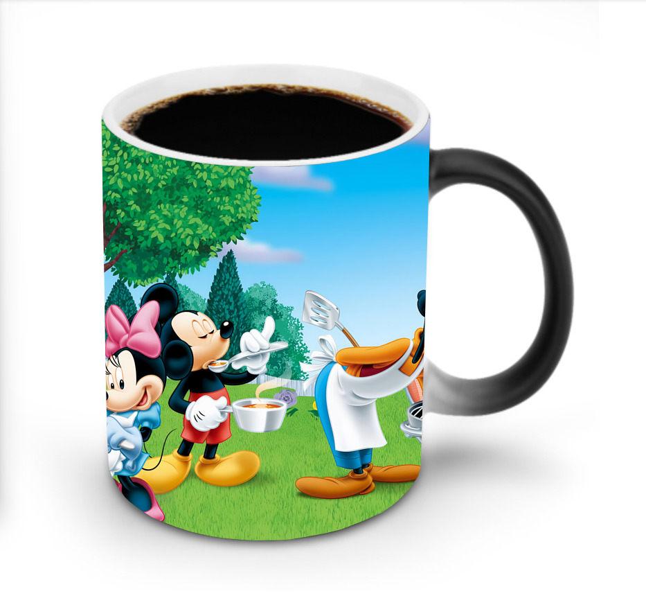 ミッキーマウス Mickey Mouse 温度変色マグカップ