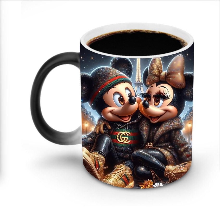 ミッキーマウス Mickey Mouse 温度変色マグカップ