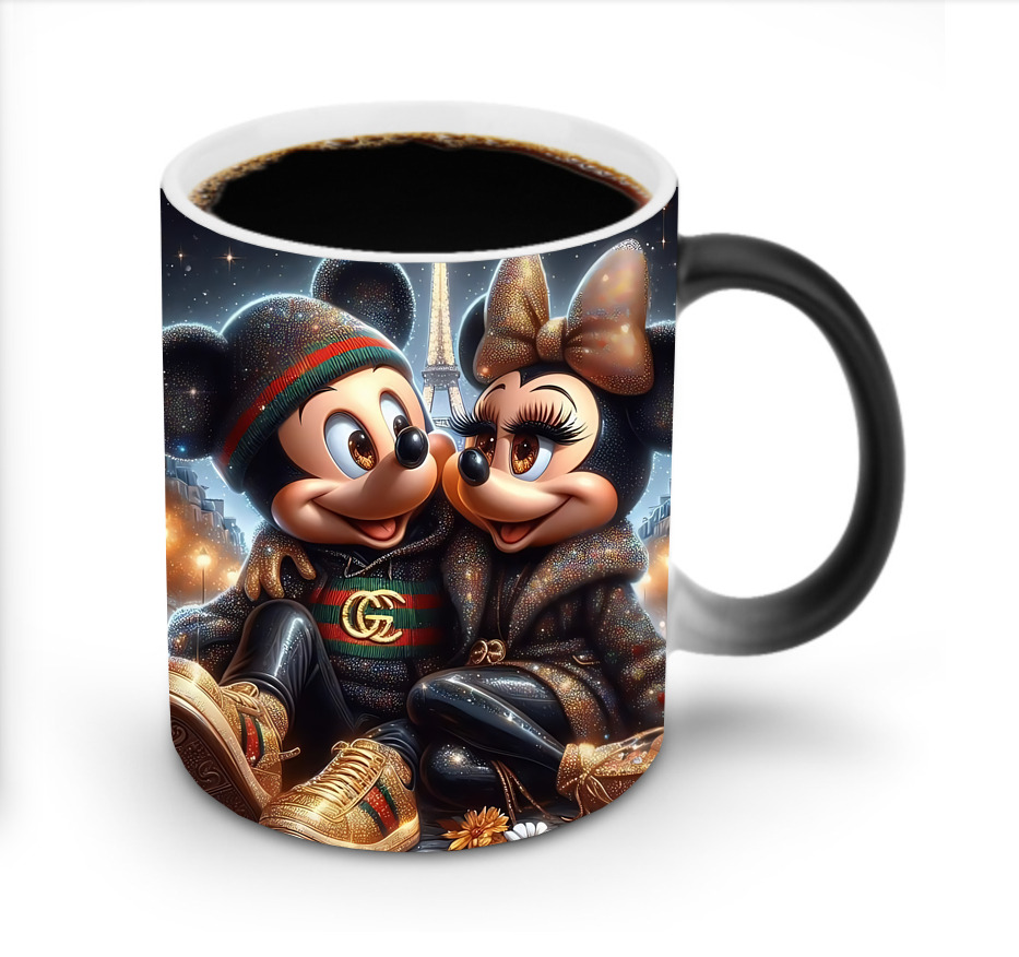 ミッキーマウス Mickey Mouse 温度変色マグカップ