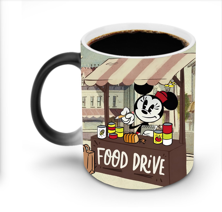 ミッキーマウス Mickey Mouse 温度変色マグカップ