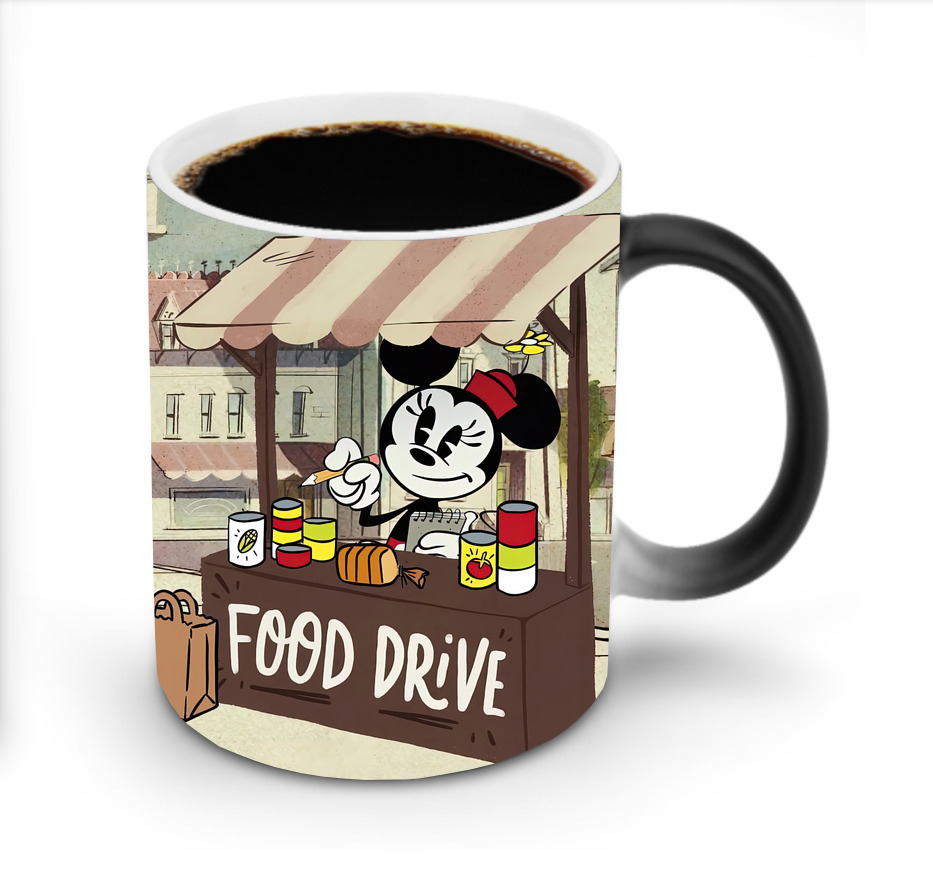 ミッキーマウス Mickey Mouse 温度変色マグカップ
