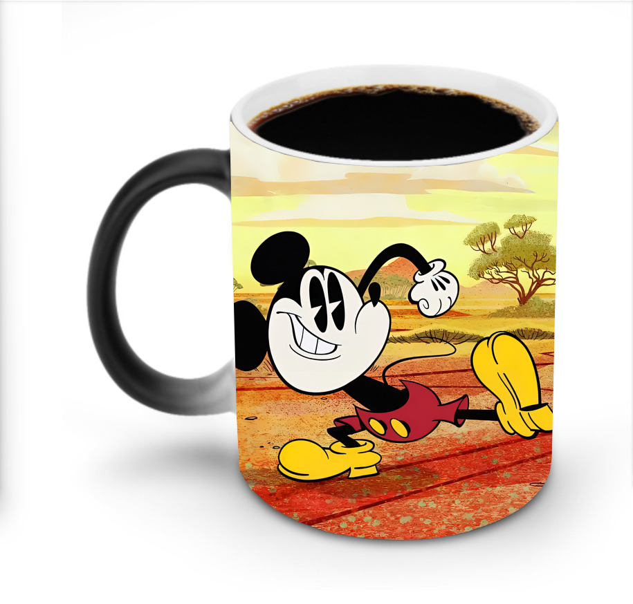 ミッキーマウス Mickey Mouse 温度変色マグカップ