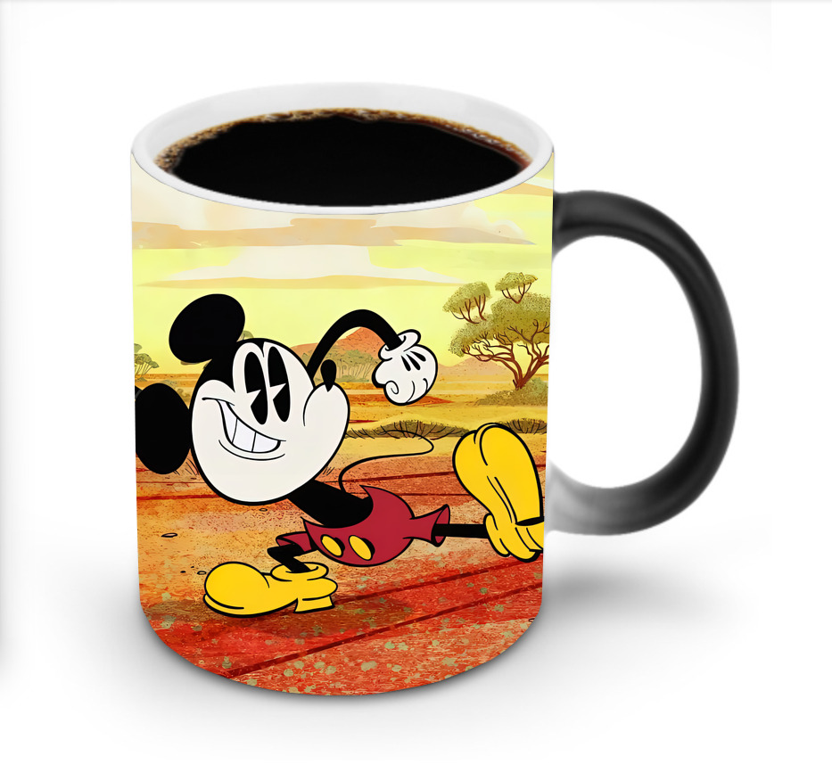 ミッキーマウス Mickey Mouse 温度変色マグカップ