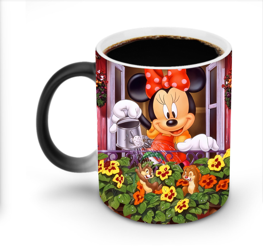 ミッキーマウス Mickey Mouse 温度変色マグカップ