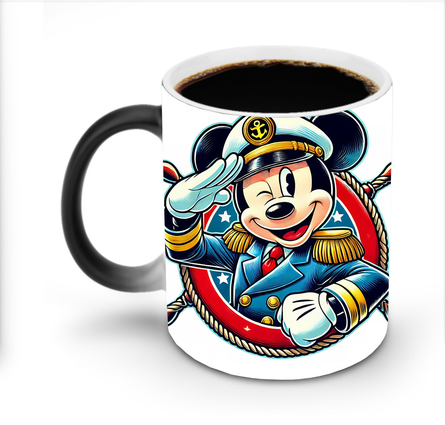 ミッキーマウス Mickey Mouse 温度変色マグカップ