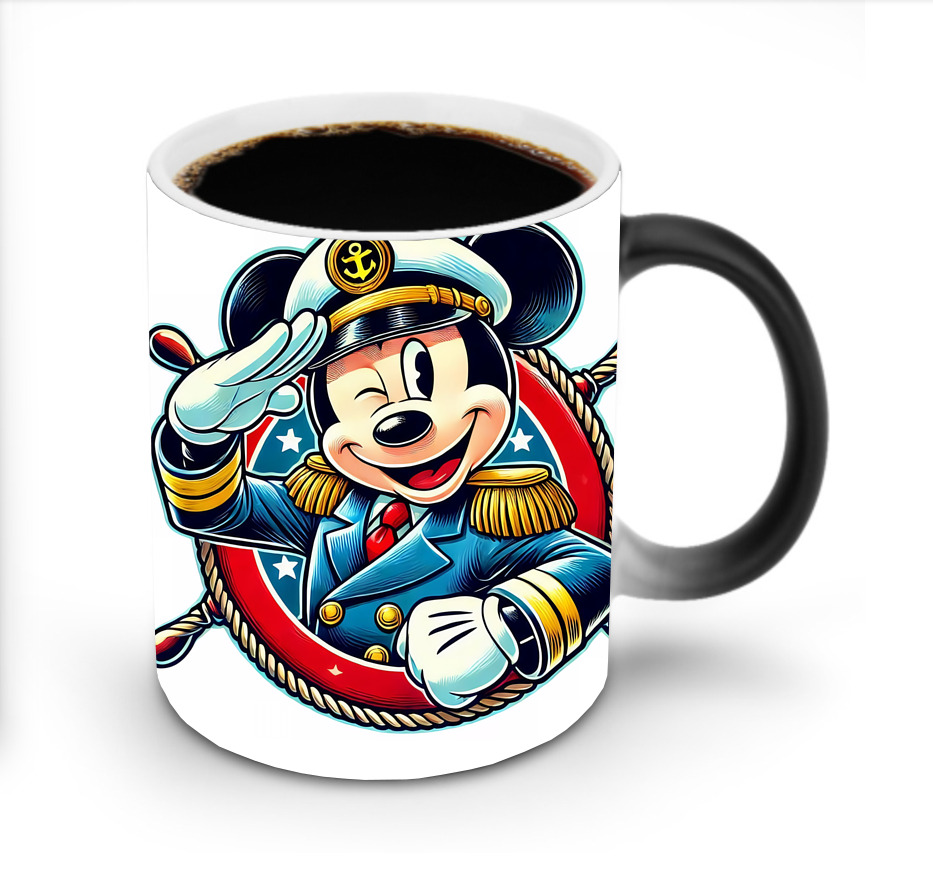 ミッキーマウス Mickey Mouse 温度変色マグカップ