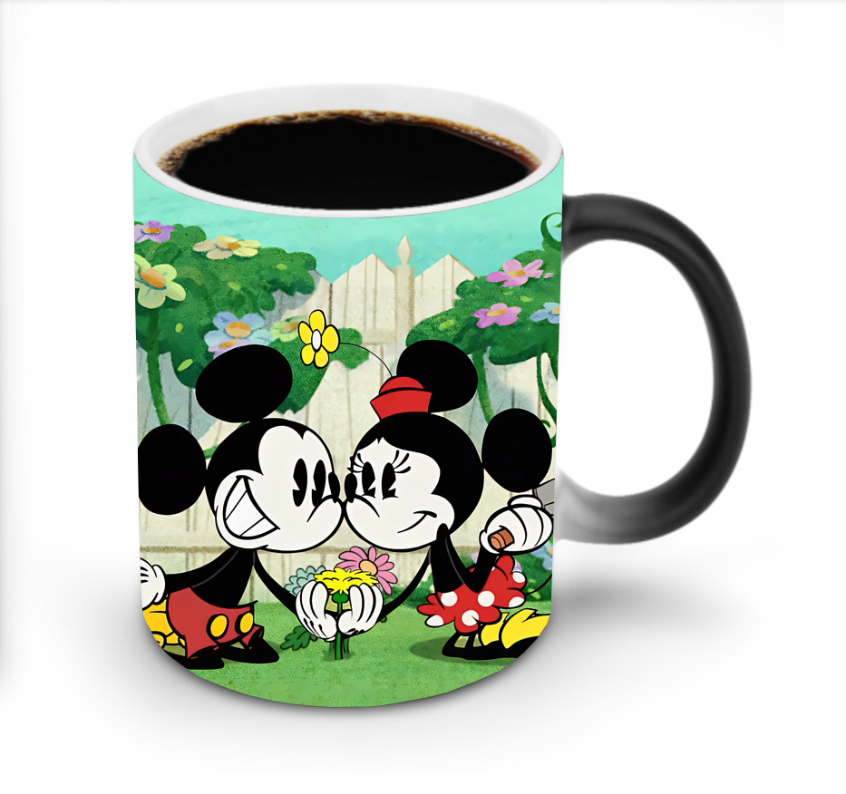 ミッキーマウス Mickey Mouse 温度変色マグカップ