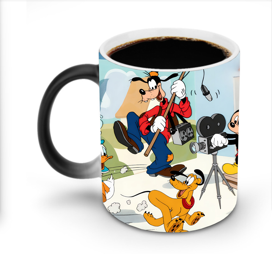 ミッキーマウス Mickey Mouse 温度変色マグカップ