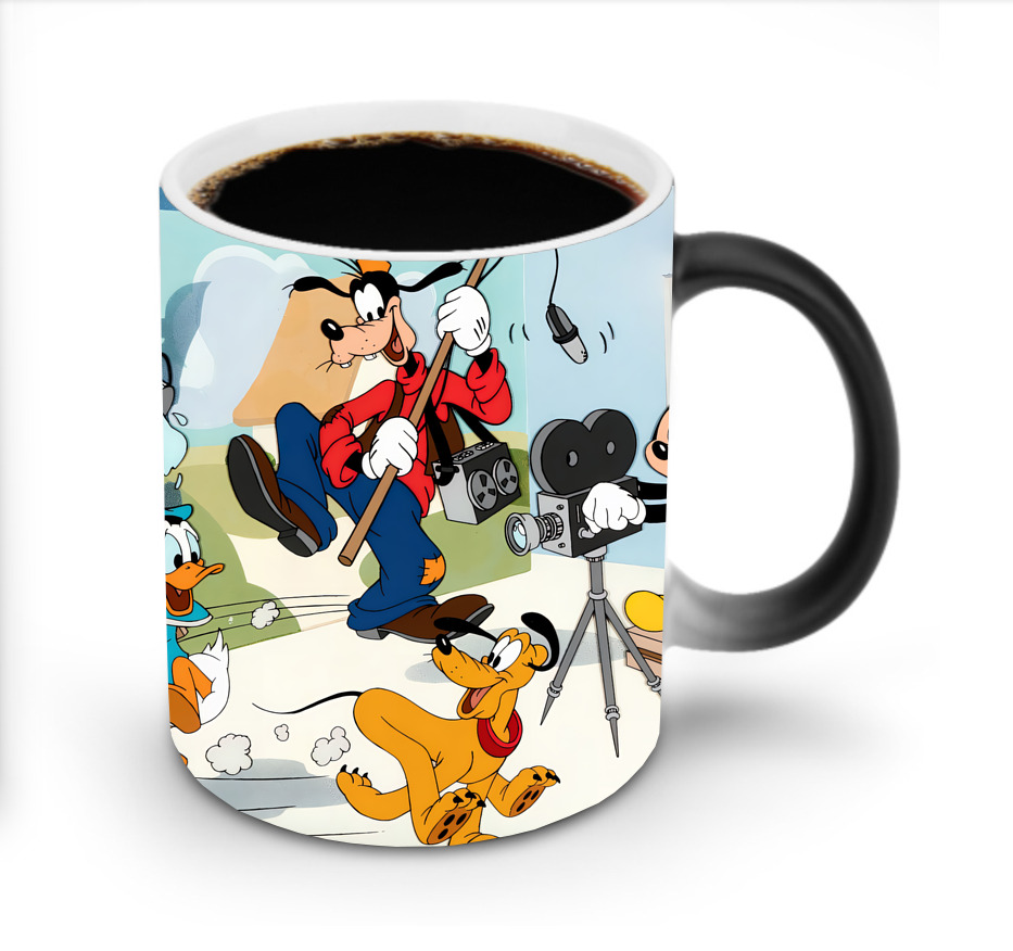 ミッキーマウス Mickey Mouse 温度変色マグカップ