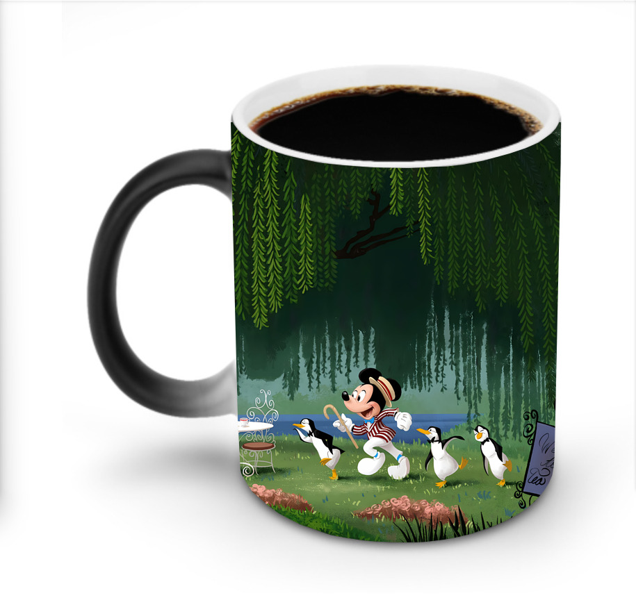 ミッキーマウス Mickey Mouse 温度変色マグカップ