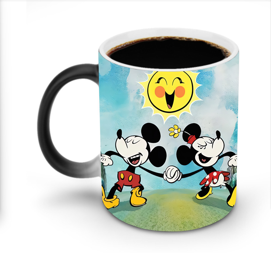 ミッキーマウス Mickey Mouse 温度変色マグカップ