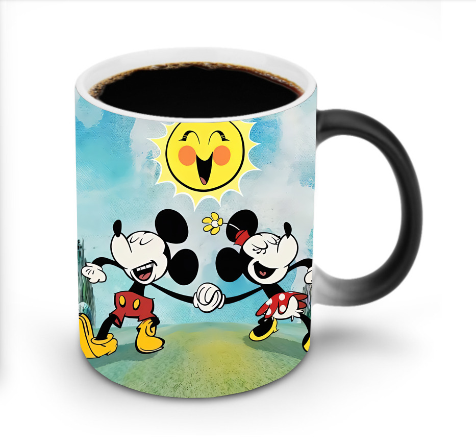 ミッキーマウス Mickey Mouse 温度変色マグカップ