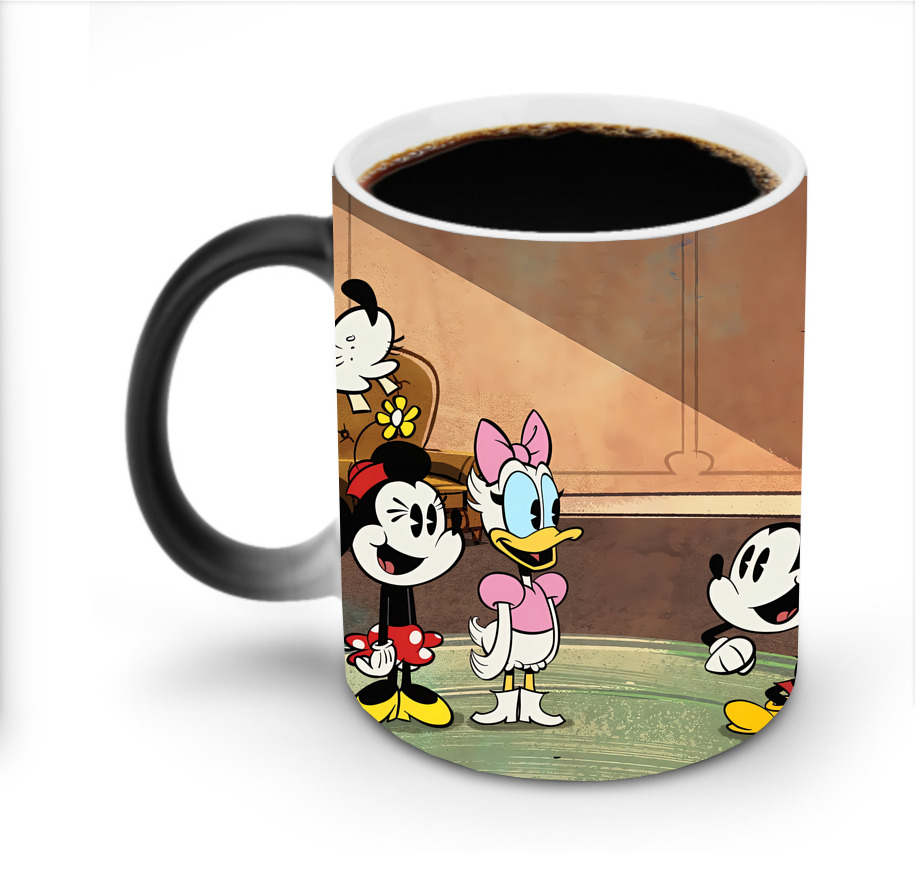 ミッキーマウス Mickey Mouse 温度変色マグカップ