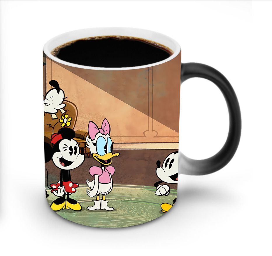 ミッキーマウス Mickey Mouse 温度変色マグカップ