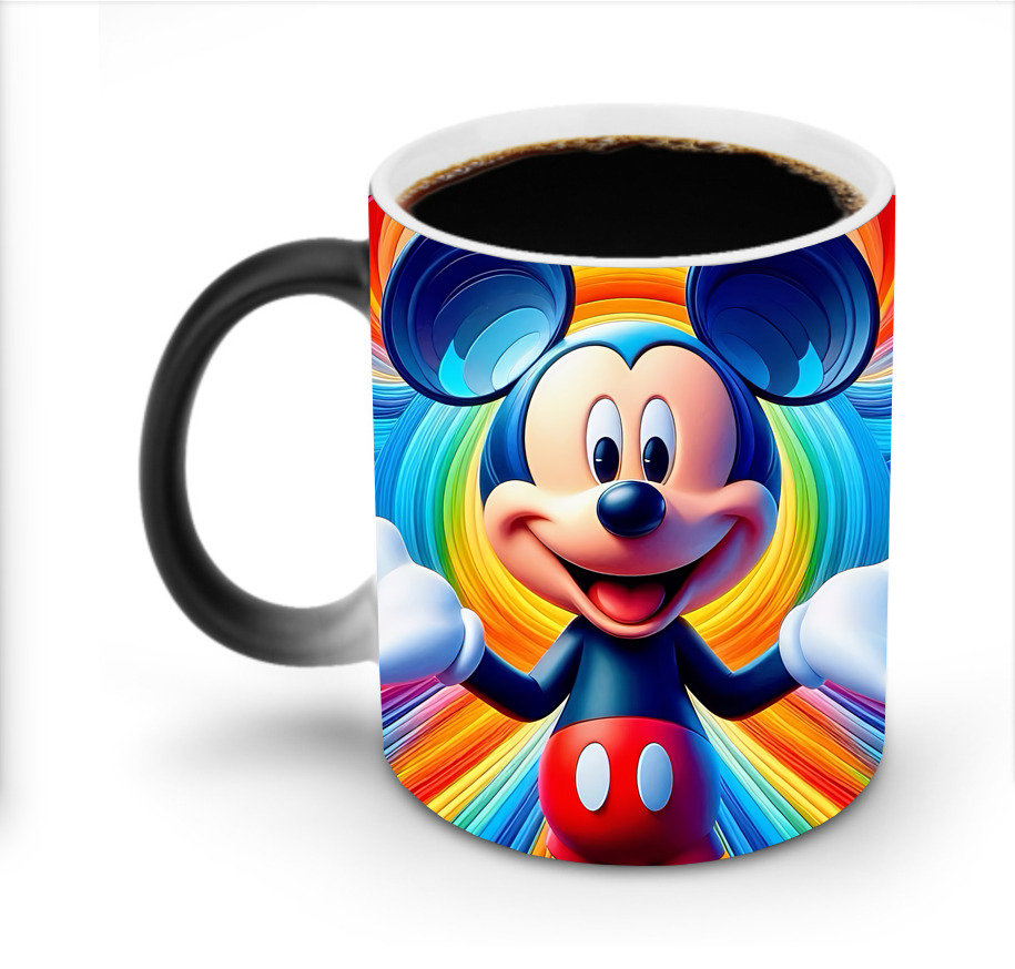 ミッキーマウス Mickey Mouse 温度変色マグカップ