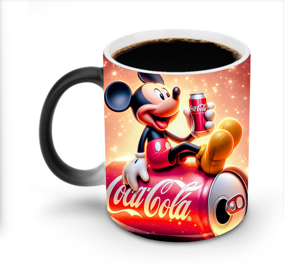 ミッキーマウス Mickey Mouse 温度変色マグカップ