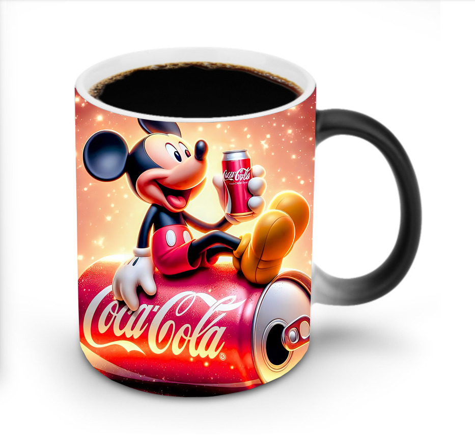 ミッキーマウス Mickey Mouse 温度変色マグカップ