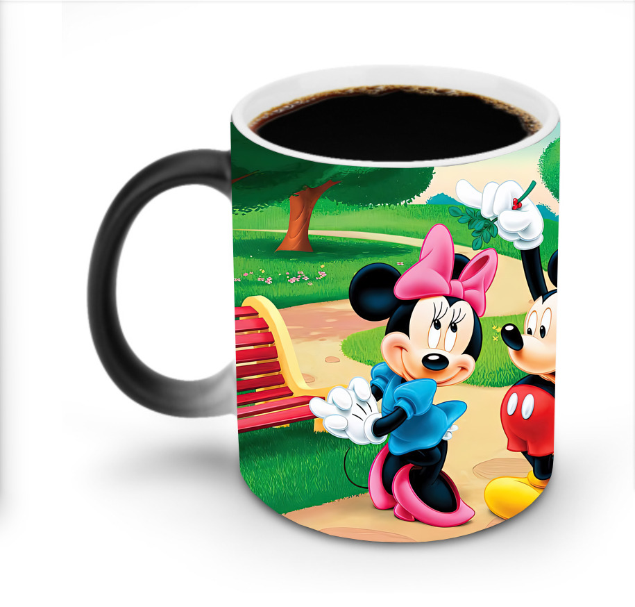 ミッキーマウス Mickey Mouse 温度変色マグカップ