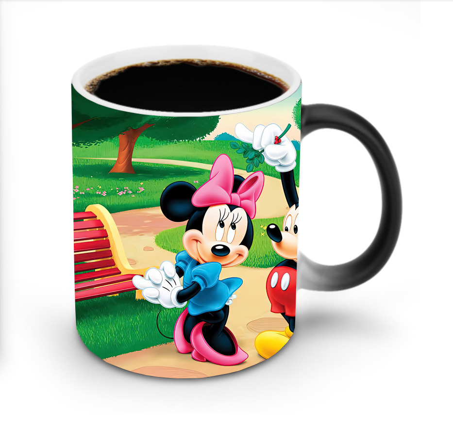 ミッキーマウス Mickey Mouse 温度変色マグカップ