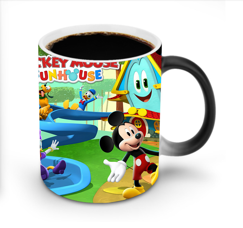 ミッキーマウス Mickey Mouse 温度変色マグカップ