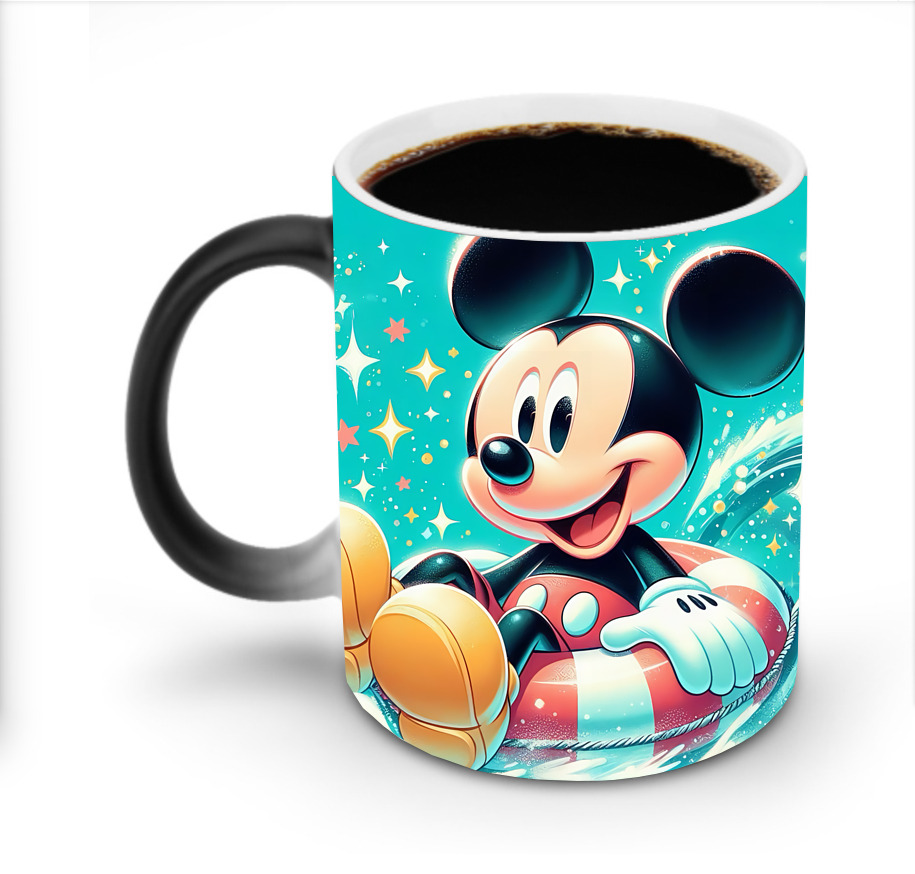 ミッキーマウス Mickey Mouse 温度変色マグカップ