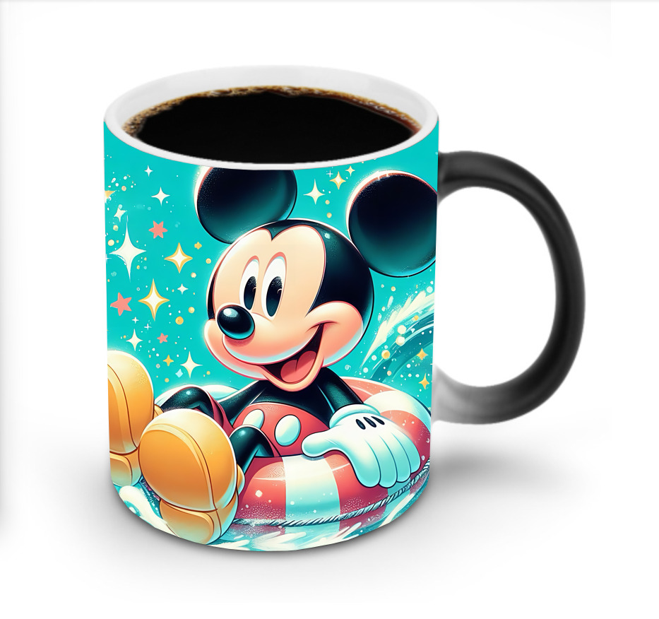 ミッキーマウス Mickey Mouse 温度変色マグカップ