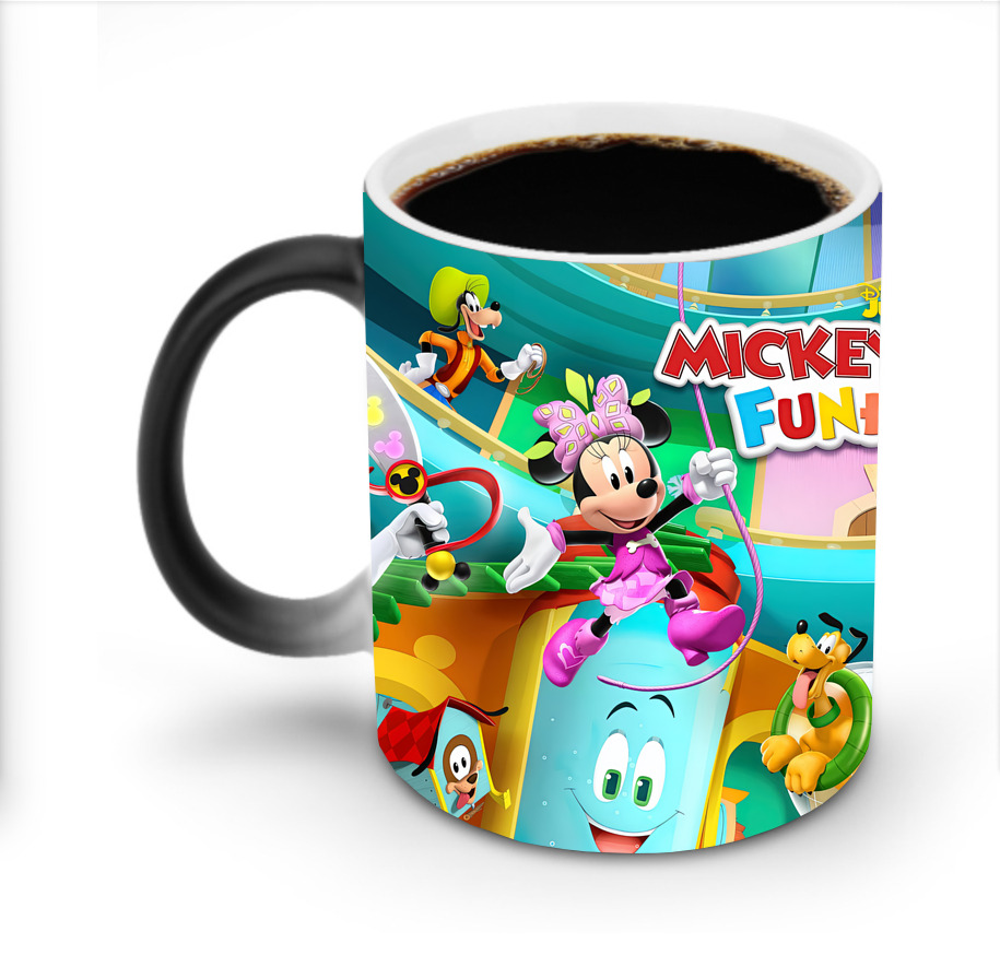 ミッキーマウス Mickey Mouse 温度変色マグカップ