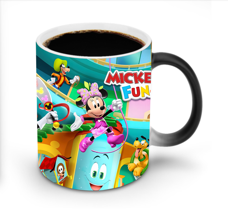 ミッキーマウス Mickey Mouse 温度変色マグカップ