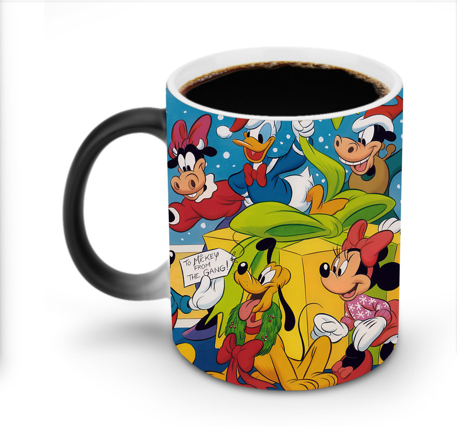ミッキーマウス Mickey Mouse 温度変色マグカップ