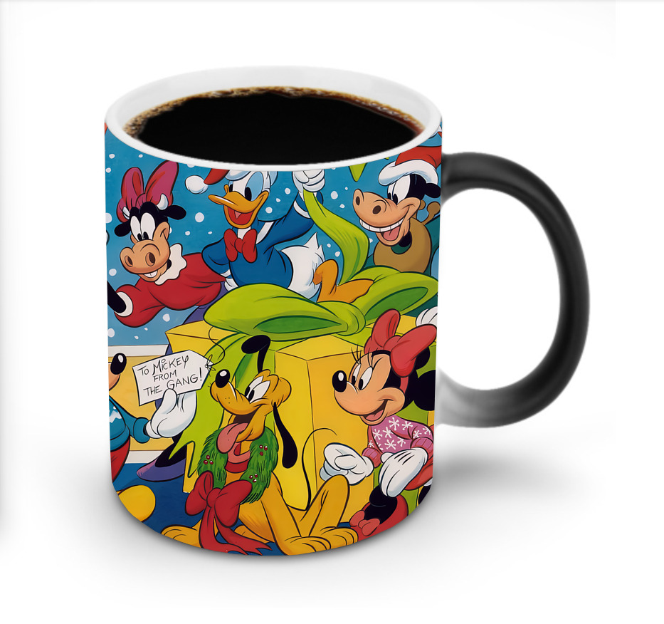 ミッキーマウス Mickey Mouse 温度変色マグカップ