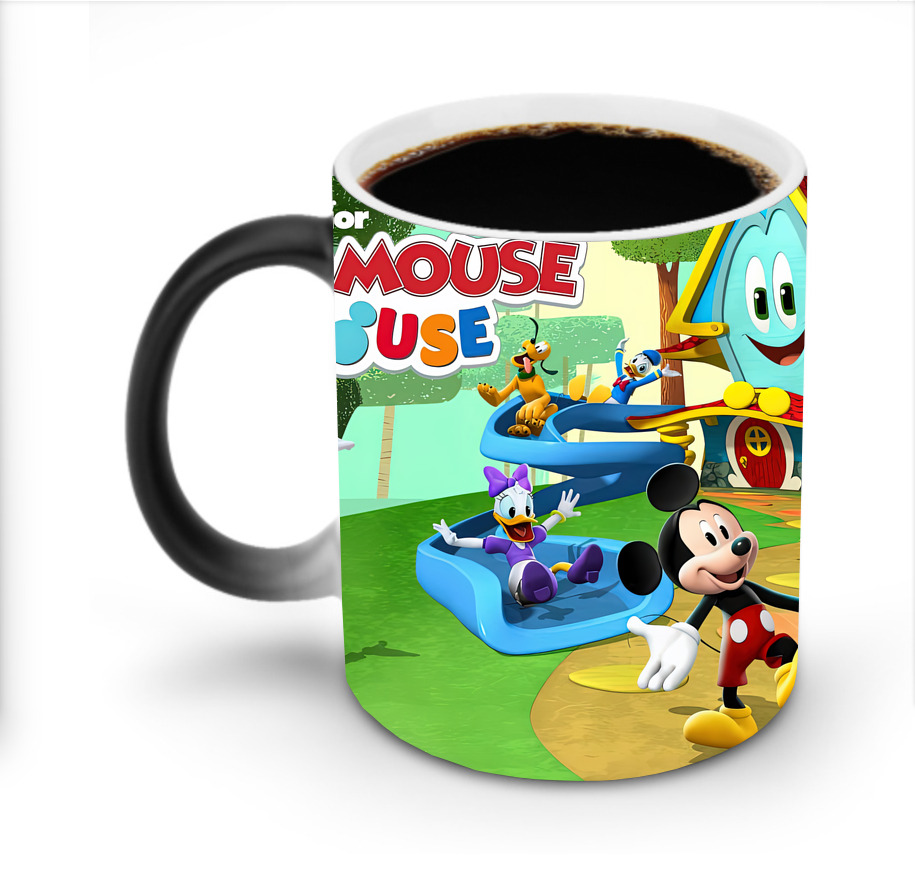 ミッキーマウス Mickey Mouse 温度変色マグカップ