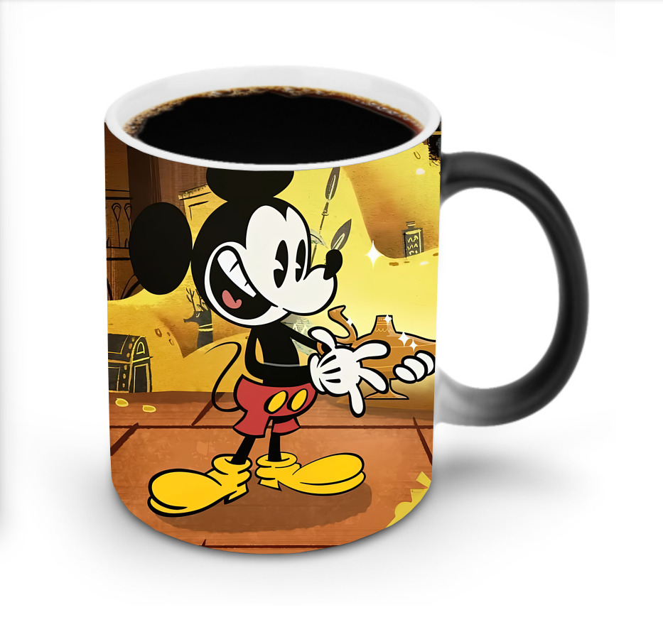 ミッキーマウス Mickey Mouse 温度変色マグカップ