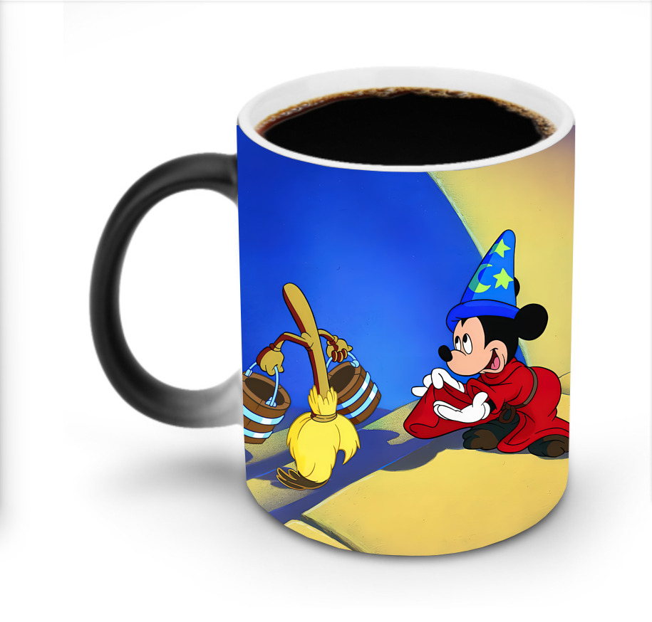 （画像用） ミッキーマウス Mickey Mouse 温度変色マグカップ