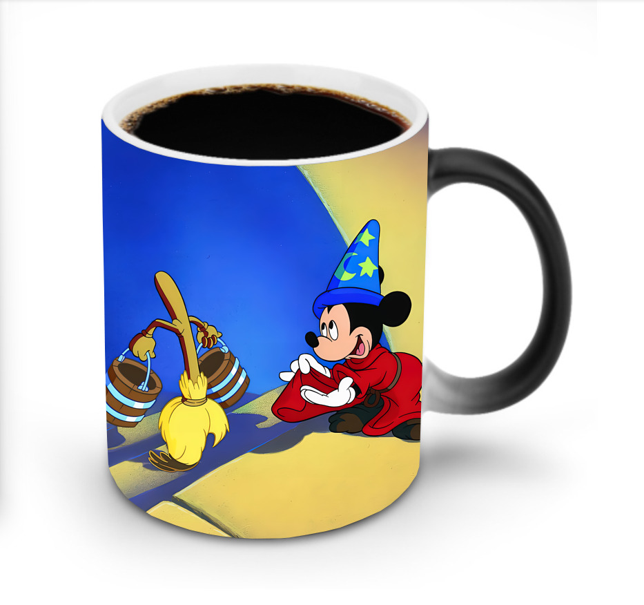 （画像用） ミッキーマウス Mickey Mouse 温度変色マグカップ