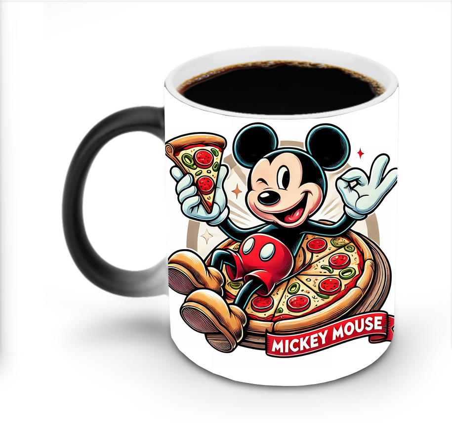 ミッキーマウス Mickey Mouse 温度変色マグカップ