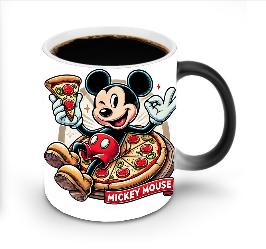 ミッキーマウス Mickey Mouse 温度変色マグカップ