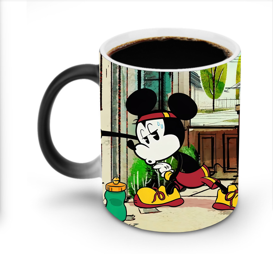ミッキーマウス Mickey Mouse 温度変色マグカップ