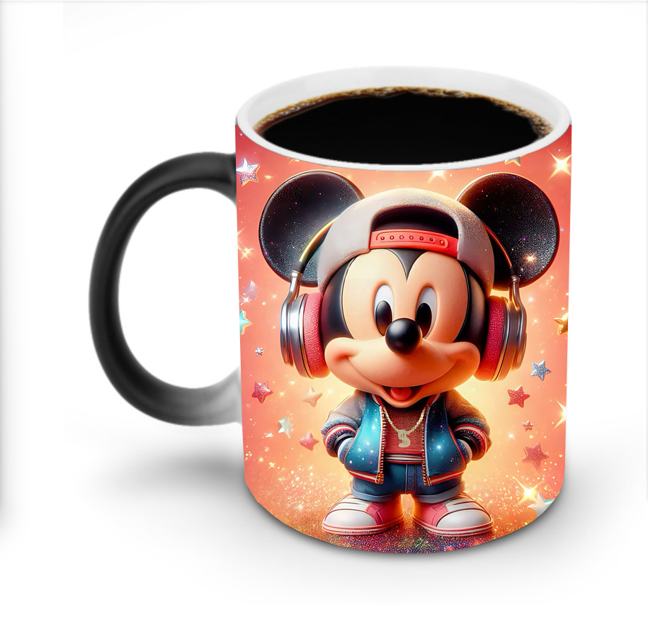 ミッキーマウス Mickey Mouse 温度変色マグカップ